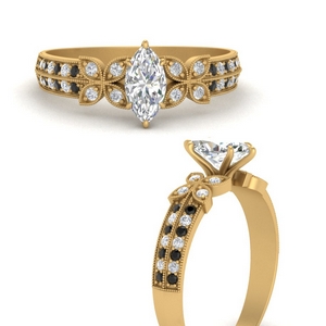 Black Diamond Engagement Rings | Fascinating Diamonds