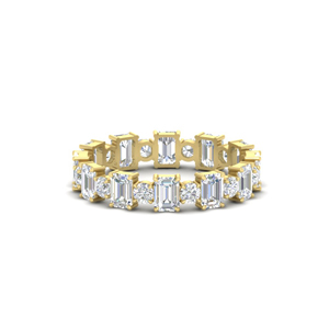 1-carat-mixed-shape-emerald-and-round-diamond-eternity-band-in-FD-EWB10256-1.00CT-NL-YG