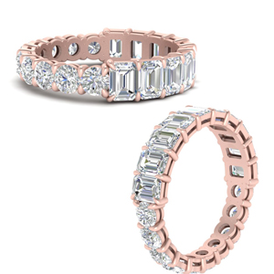 Moissanite Eternity Bands