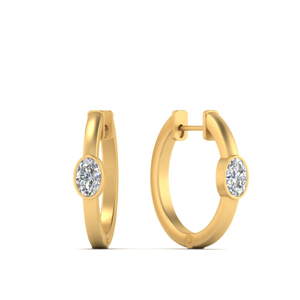 Synthetic Diamond Earrings