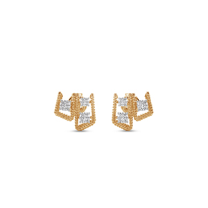 Delicate Lab Diamond Huggie Earrings