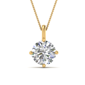 5-carat-round-solitaire-4-prong-pendant-in-FDPD10536RO-5.00CT-NL-YG