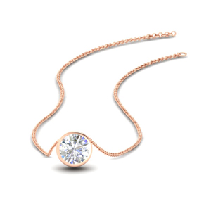 Single Diamond Pendant