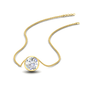 Single Diamond Pendant