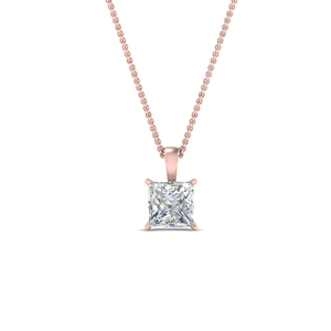 princess-cut-4-prong-solitaire-0.75-carat-pendant-in-FDPD10540PR-0.75CT-NL-RG