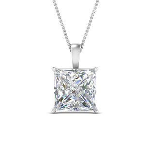 5-carat-princess-cut-4-prong-solitaire-pendant-in-FDPD10540PR-5.00CT-NL-WG