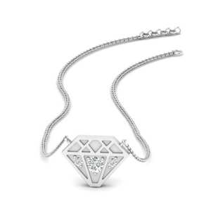 Diamond Shape Pendant