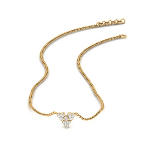 Cute Diamond Chain Necklace