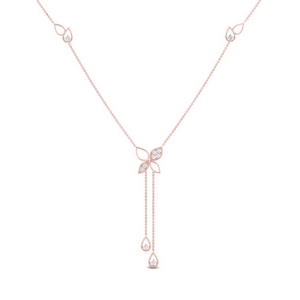 Light Weight Lariat Chain Necklace