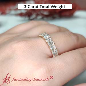 3 carat half eternity emerald cut diamond band in fd9218em fancy1 nl yg