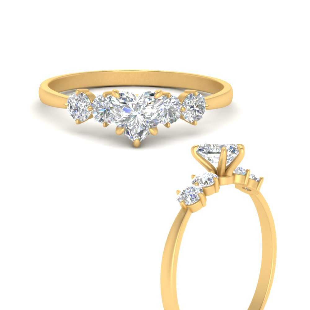 classic-5-stone-heart-shaped-diamond-engagement-ring-in-FD10010HTRANGLE3-NL-YG