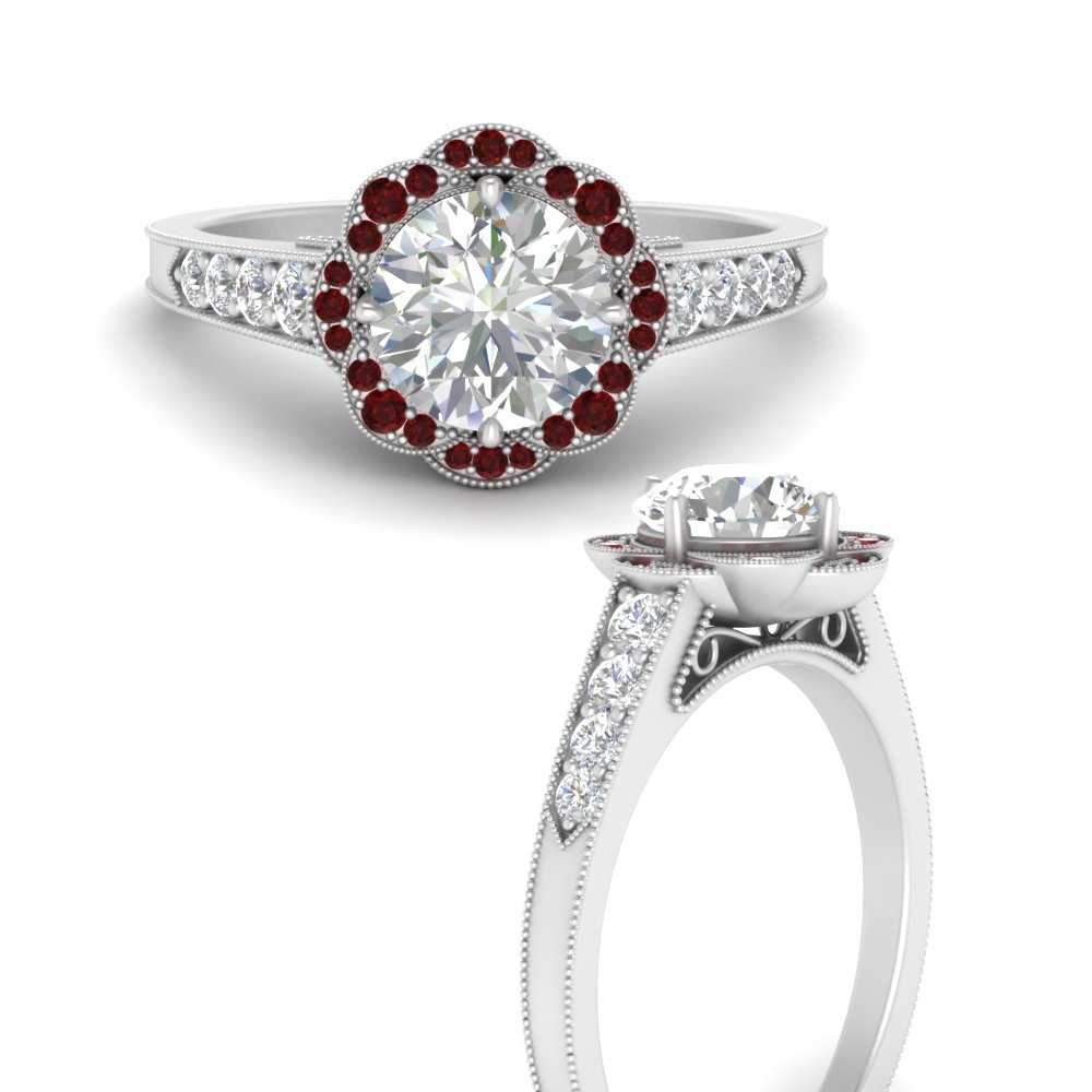 floral-halo-round-ruby-lab diamond engagement-ring-in-FD10022RORGRUDRANGLE3-NL-WG