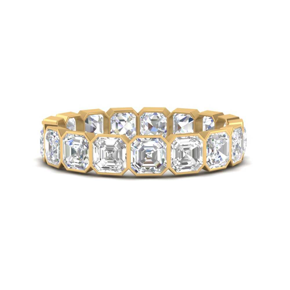asscher-cut-bezel-set-wedding-band-in-FD10027B-NL-YG