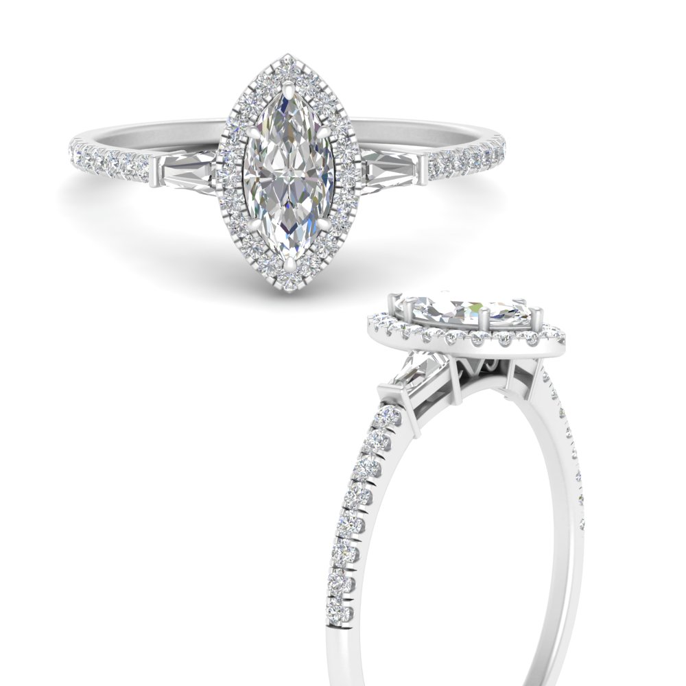 baguette-marquise-cut-halo-accented-diamond-engagement-ring-in-FD10047MQRANGLE3-NL-WG