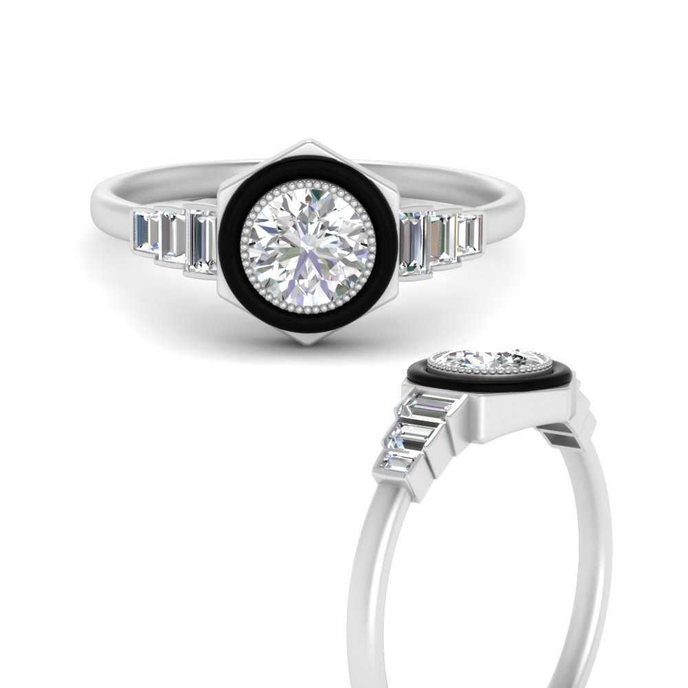 bezel-halo-enamel-round-diamond-ring-in-FD10052RORANGLE3-NL-WG