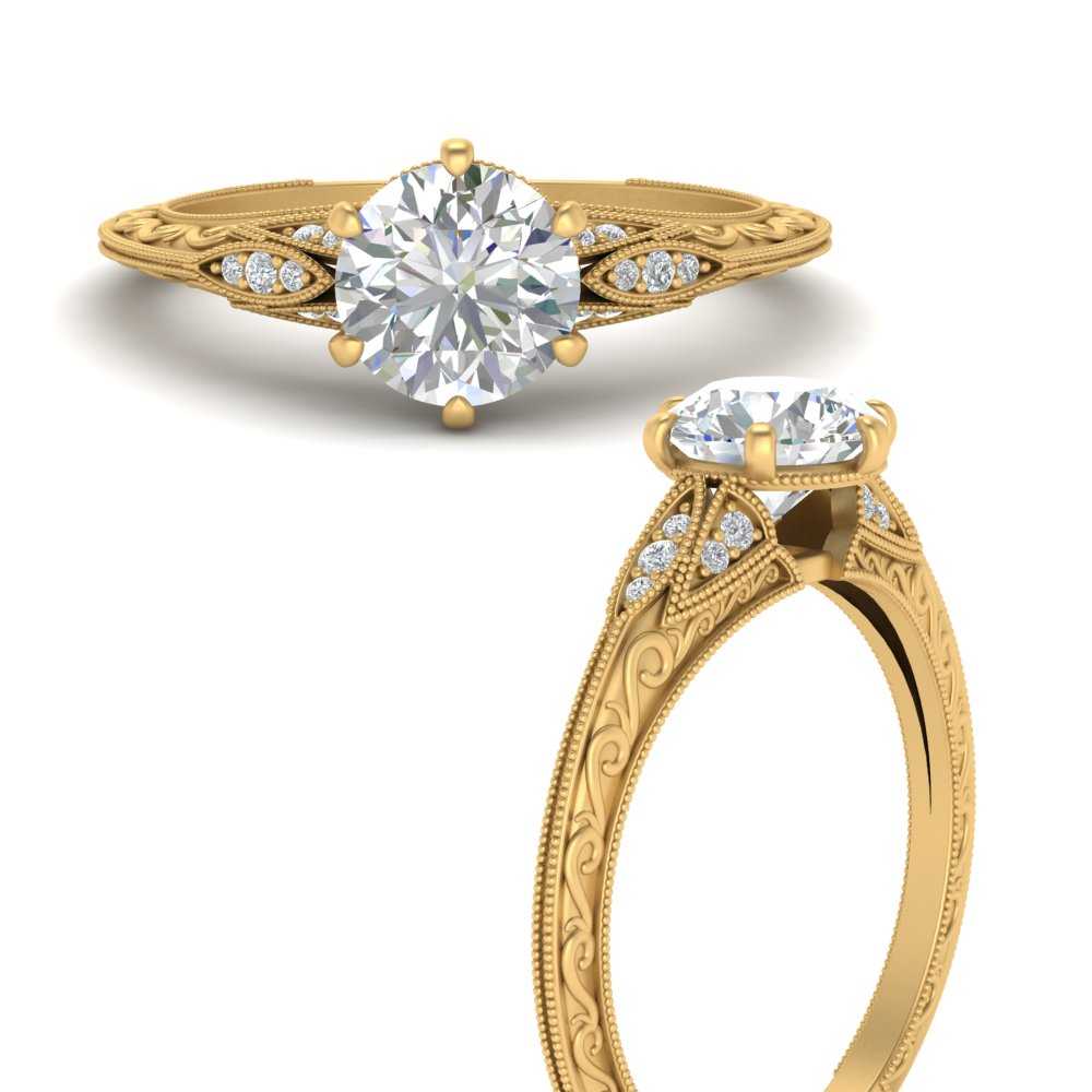 antique-round-knife-edge-diamond-engagement-ring-in-FD10058RORANGLE3-NL-YG