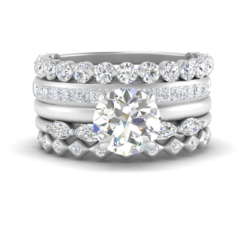 Diamond Stacking Ring 001-130-01080 - Diamond Fancy Rings | Goldstein's  Jewelers | Mobile, AL