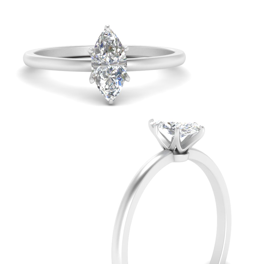 6 prong marquise setting sales