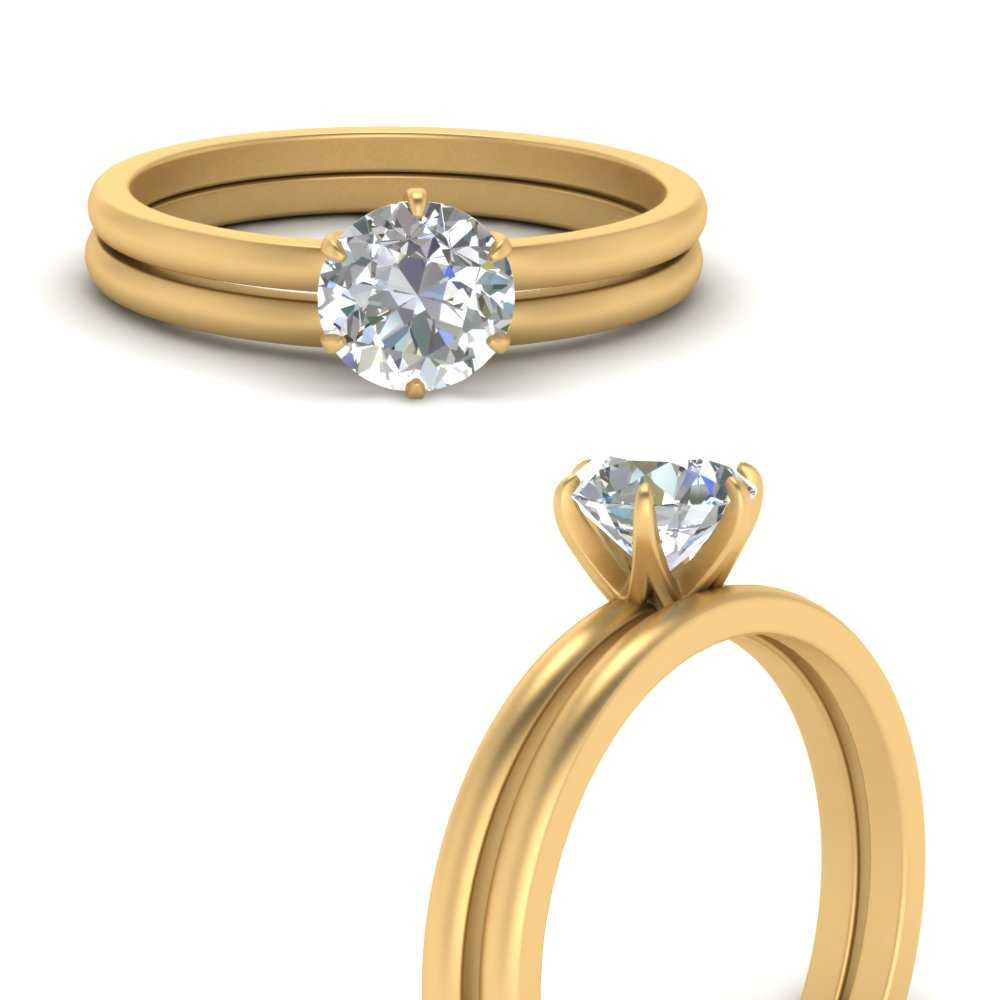 timeless-solitaire-round-engagement-ring-set-in-FD1028ROB1-ANGLE3-NL-YG