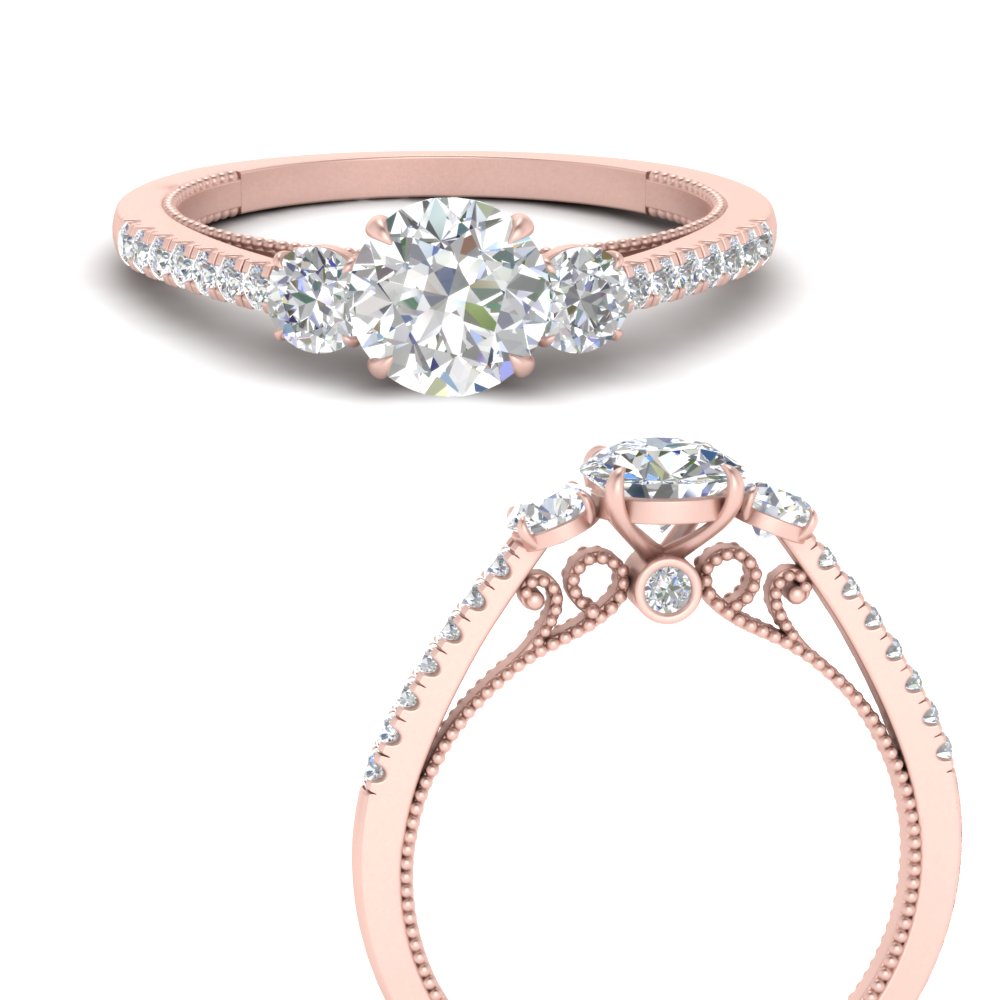 3-Stone-round-cut-diamond-milgrain-engagement-ring-in-FD10361RORANGLE3-NL-RG