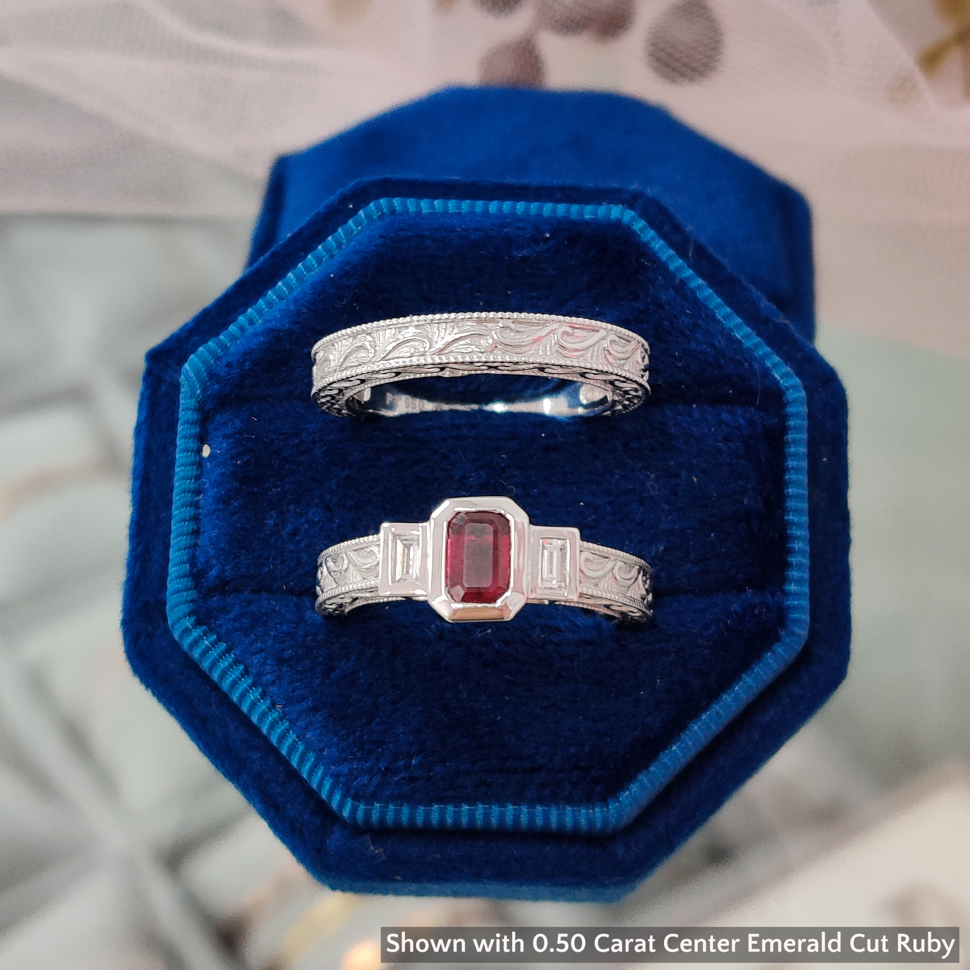 The Ullani Bridal Ring Set | BlueStone.com