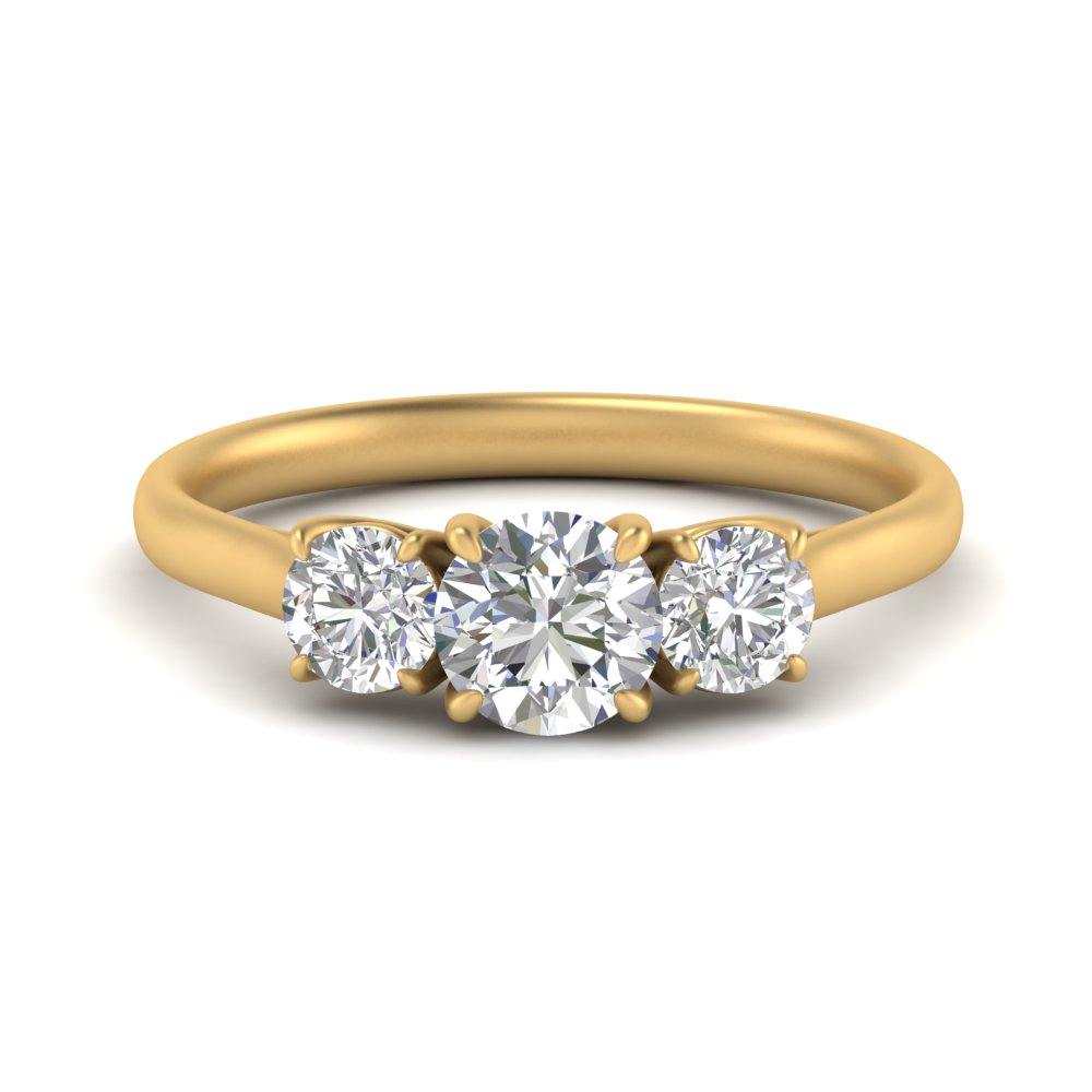 3 Stone Engagement Rings