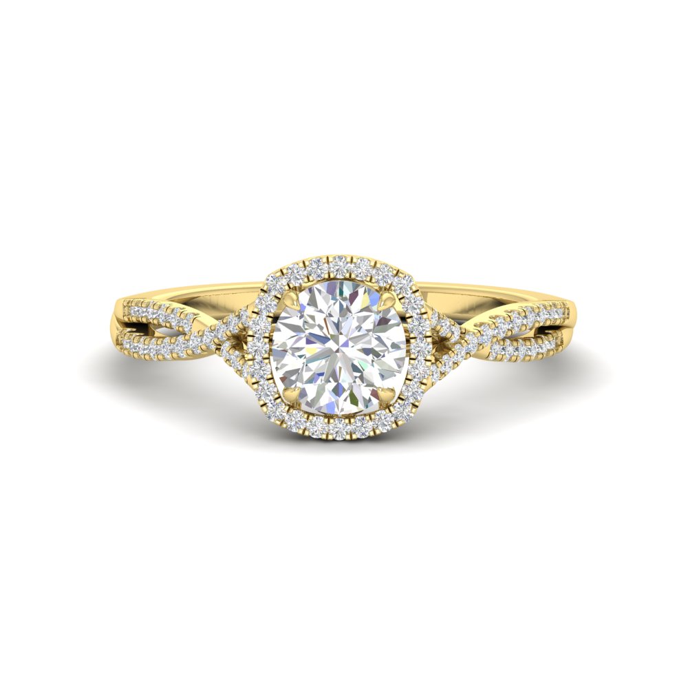 Halo Diamond Ring