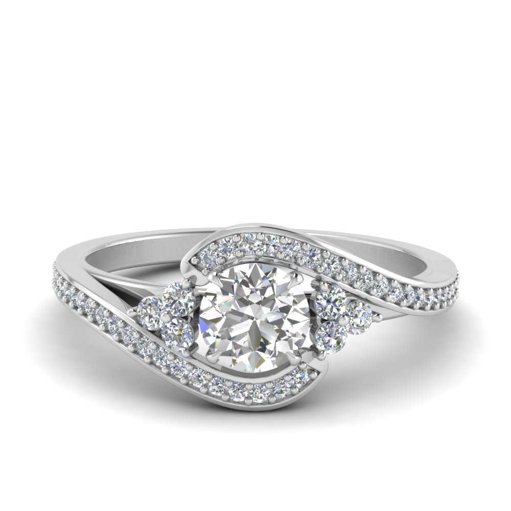 Modern Twisted & Swirl Engagement Rings | Fascinating Diamonds