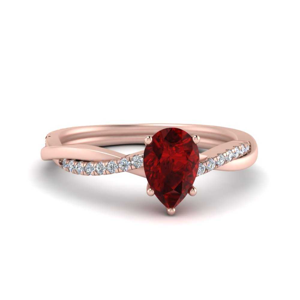 5.74cts Natural Ruby and Diamond Ring – G Collins & Sons