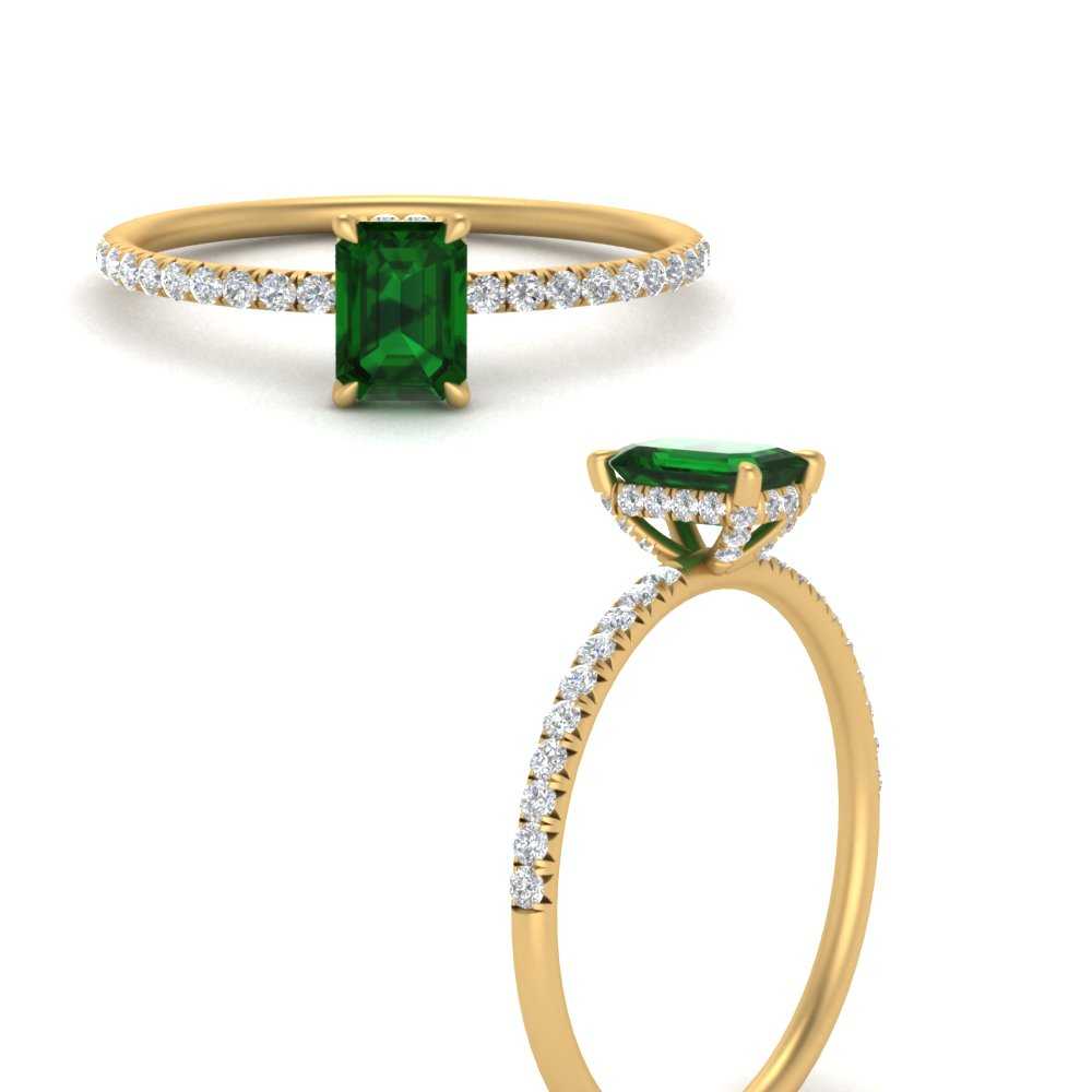 diamond-and-emerald-under-halo-wedding-ring-in-FD8523EMRGEMGRANGLE3-NL-YG-GS