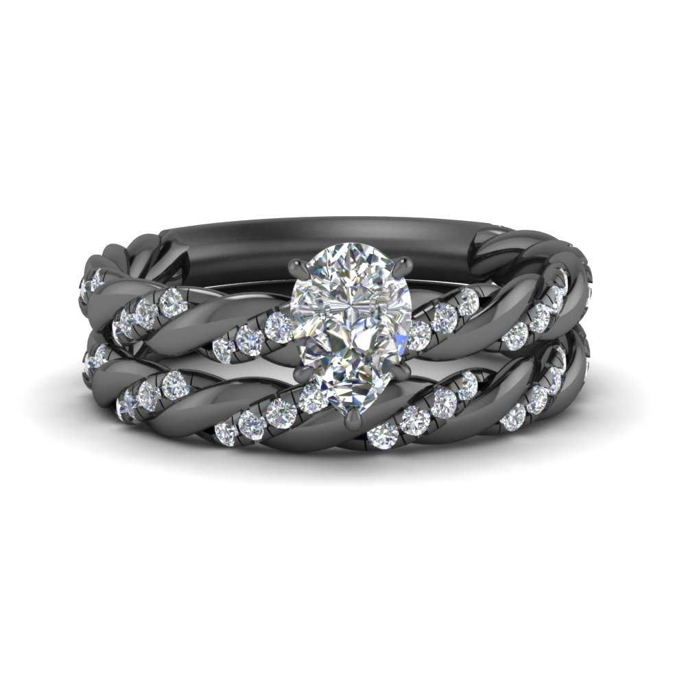 2.30-carat-pear-shaped-twisted-diamond-wedding-set in FD9127PE NL BG