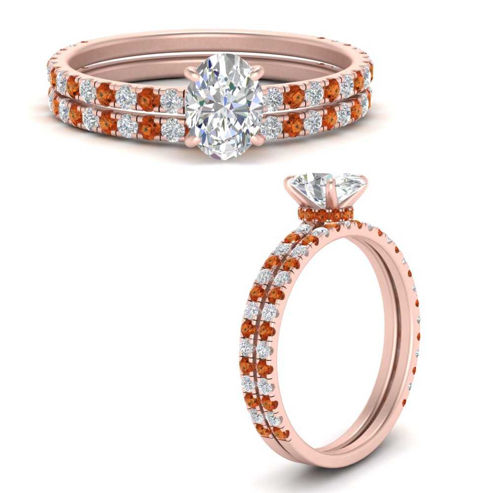 Oval Lab Diamond Solitaire Engagement Ring Rose Gold Scalloped Band