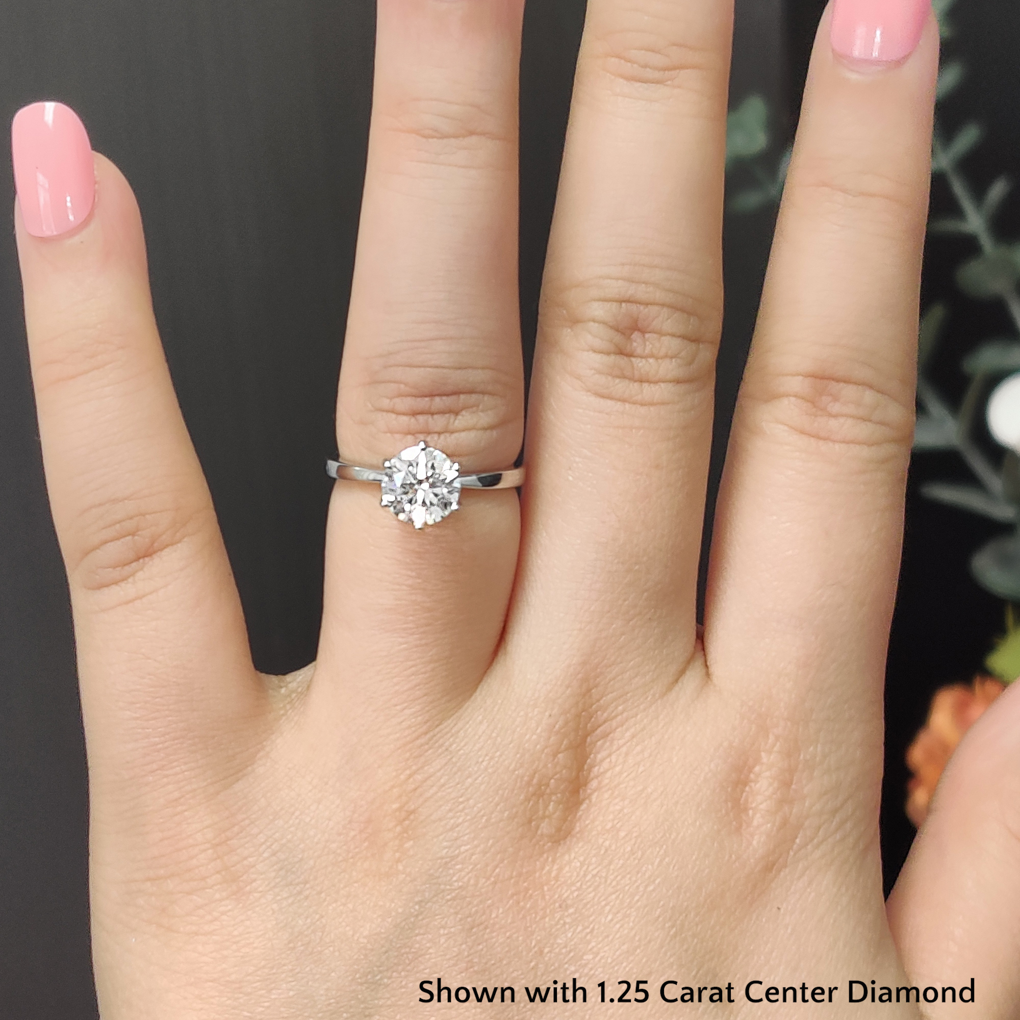 Vintage 1/4 Carat Diamond Engagement Ring w/ Accents .25ct G/VVS2