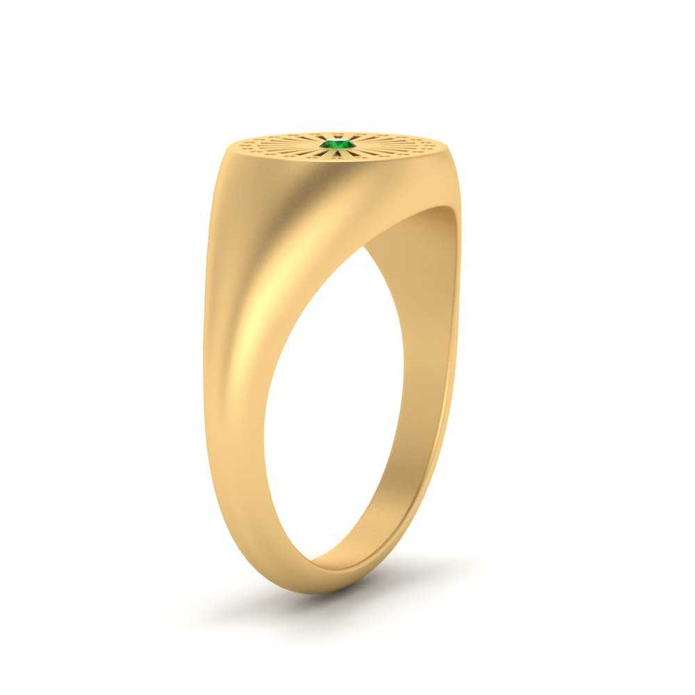 How to Wear an Emerald Ring for a Man |Astteria