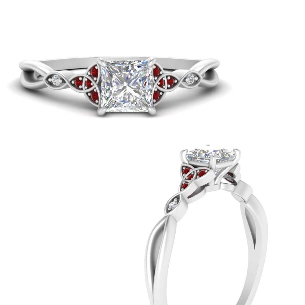 celtic-knot-split-princess-cut-diamond-engagement-ring-with-ruby-in-FD9609PRRGRUDRANGLE3-NL-WG