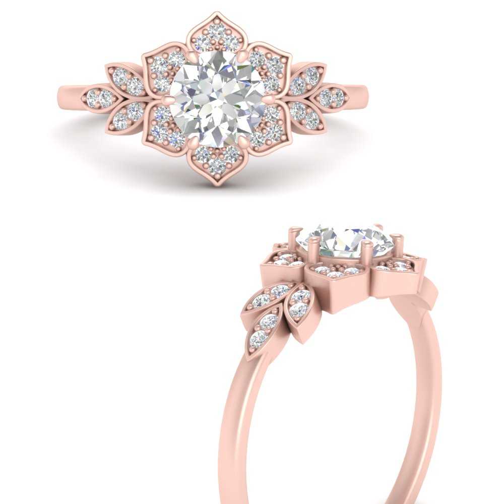floral-halo-moissanite-engagement-ring-in-FD9618RORANGLE3-NL-RG