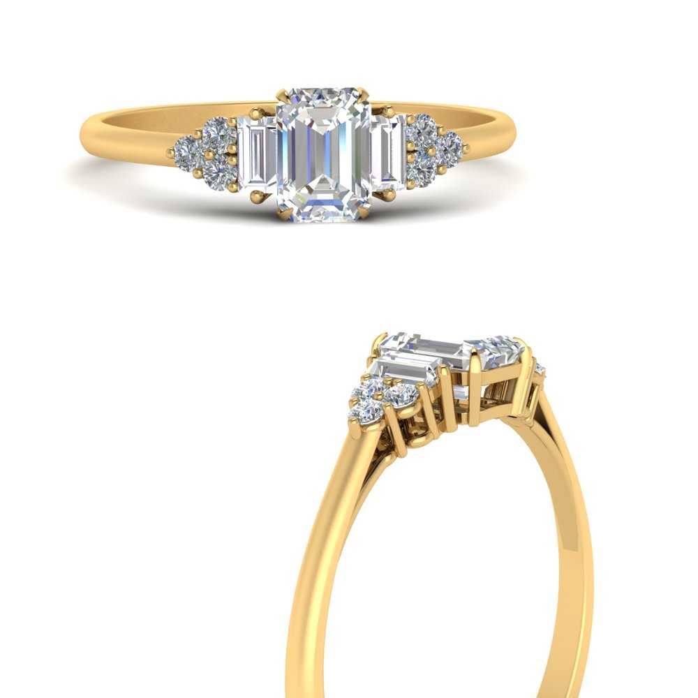 baguette-cluster-emerald-cut-diamond-engagement-ring-in-FD9651EMRANGLE3-NL-YG
