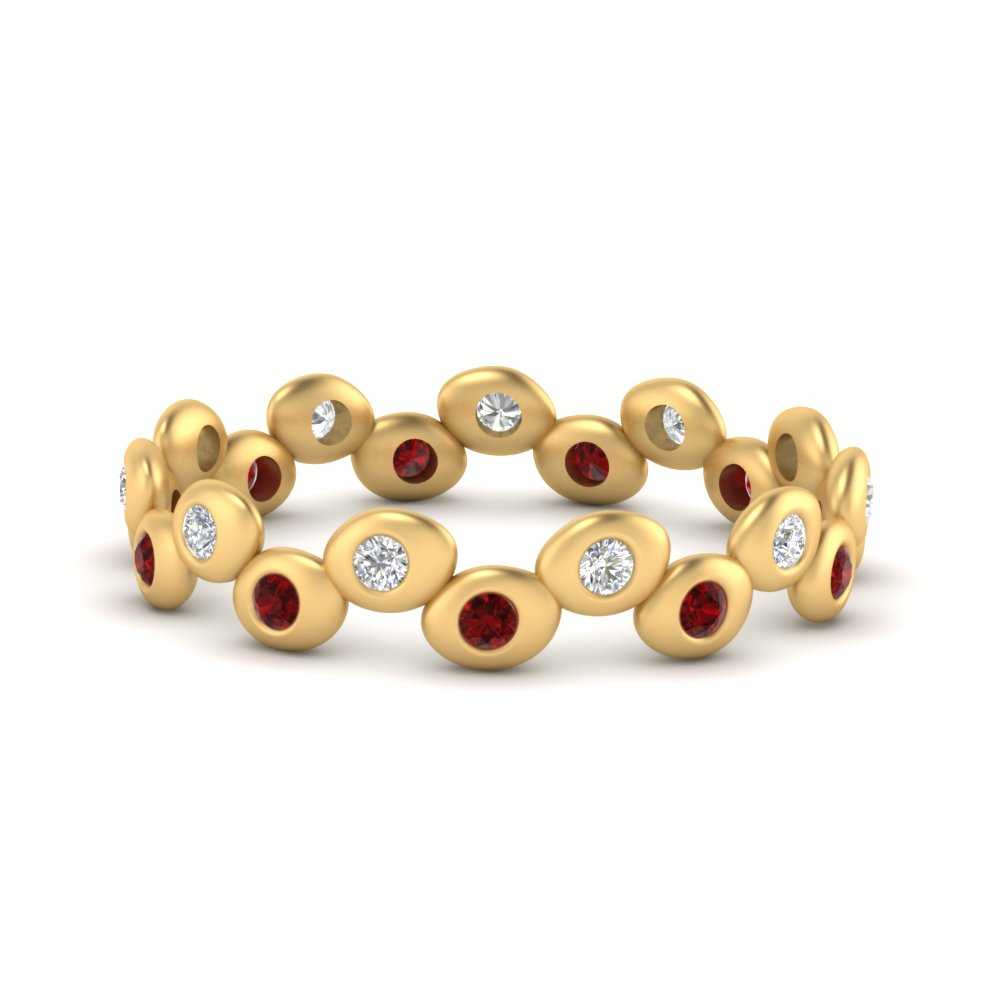 bezel-set-eternity-stacking-diamond-band-with-ruby-in-FD9676BGRUDR-NL-YG