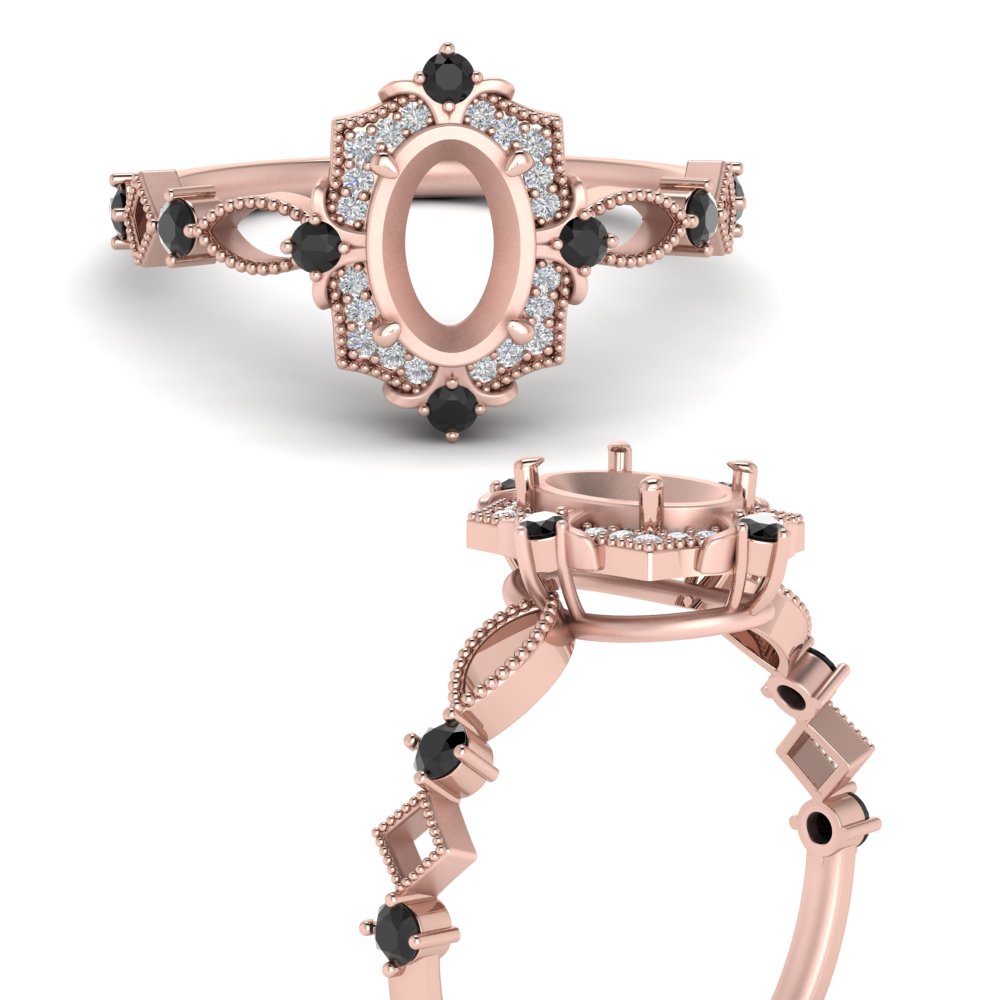 semi-mount-halo-art-deco-engagement-ring-with-black-diamond-in-FD9713SMRGBLACKANGLE3-NL-RG