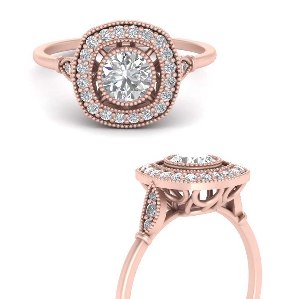 round-bezel-vintage-square-halo-diamond-engagement-ring-in-FD9727RORANGLE3-NL-RG