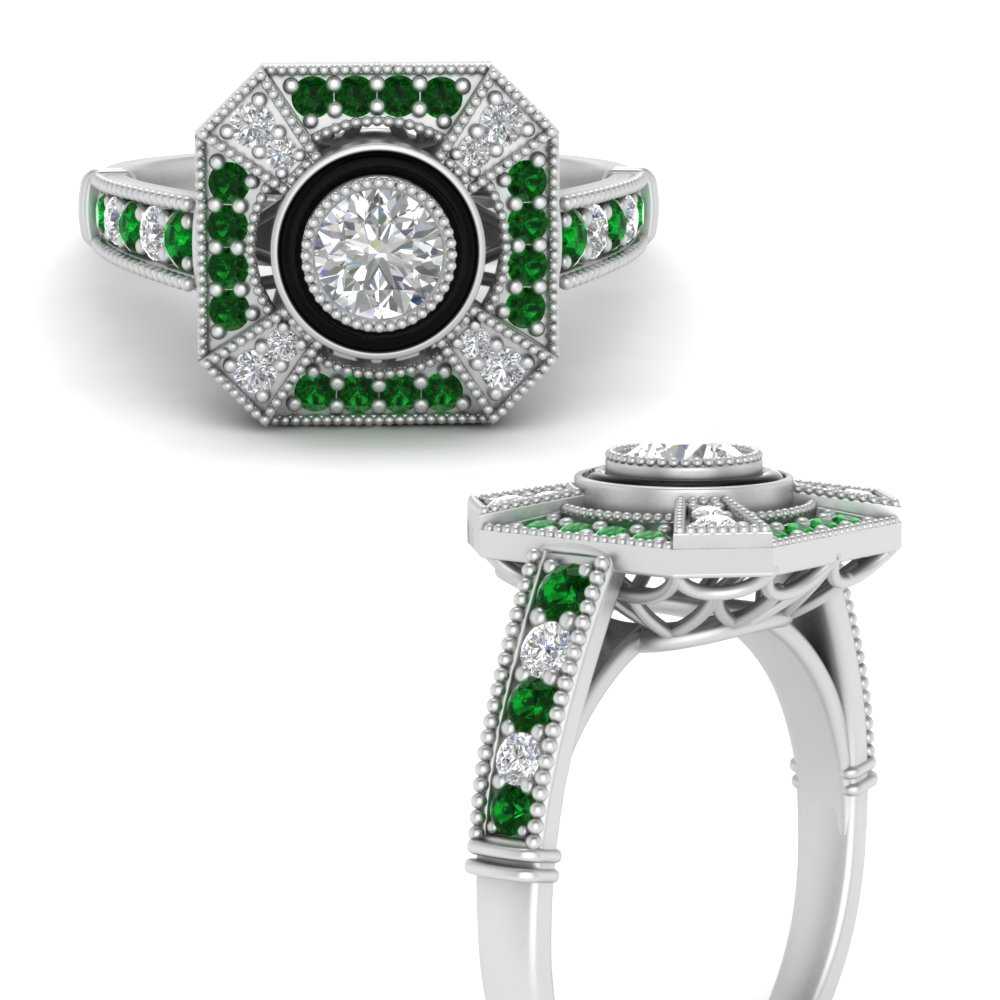 Vintage Emerald And Diamond Ring 2024 | towncentervb.com