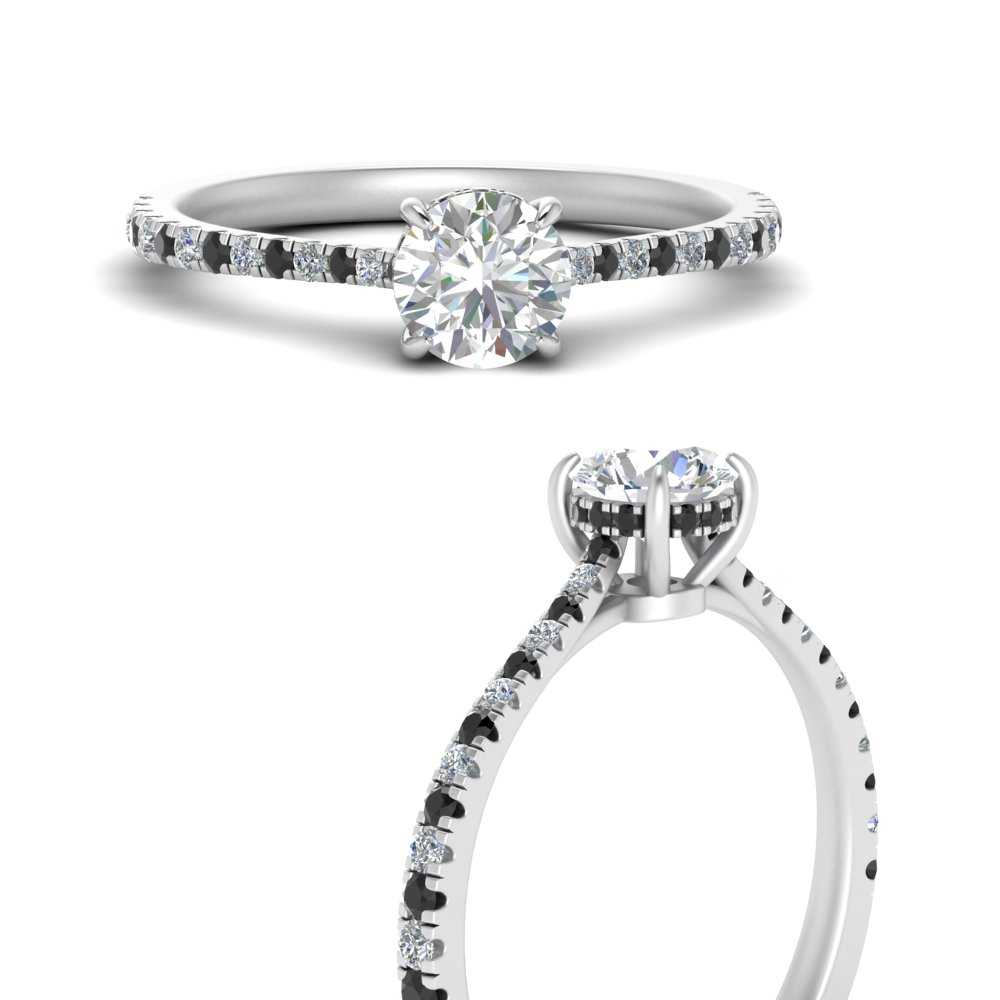 Cathedral Flat Band Square Moissanite Ring In 950 Platinum