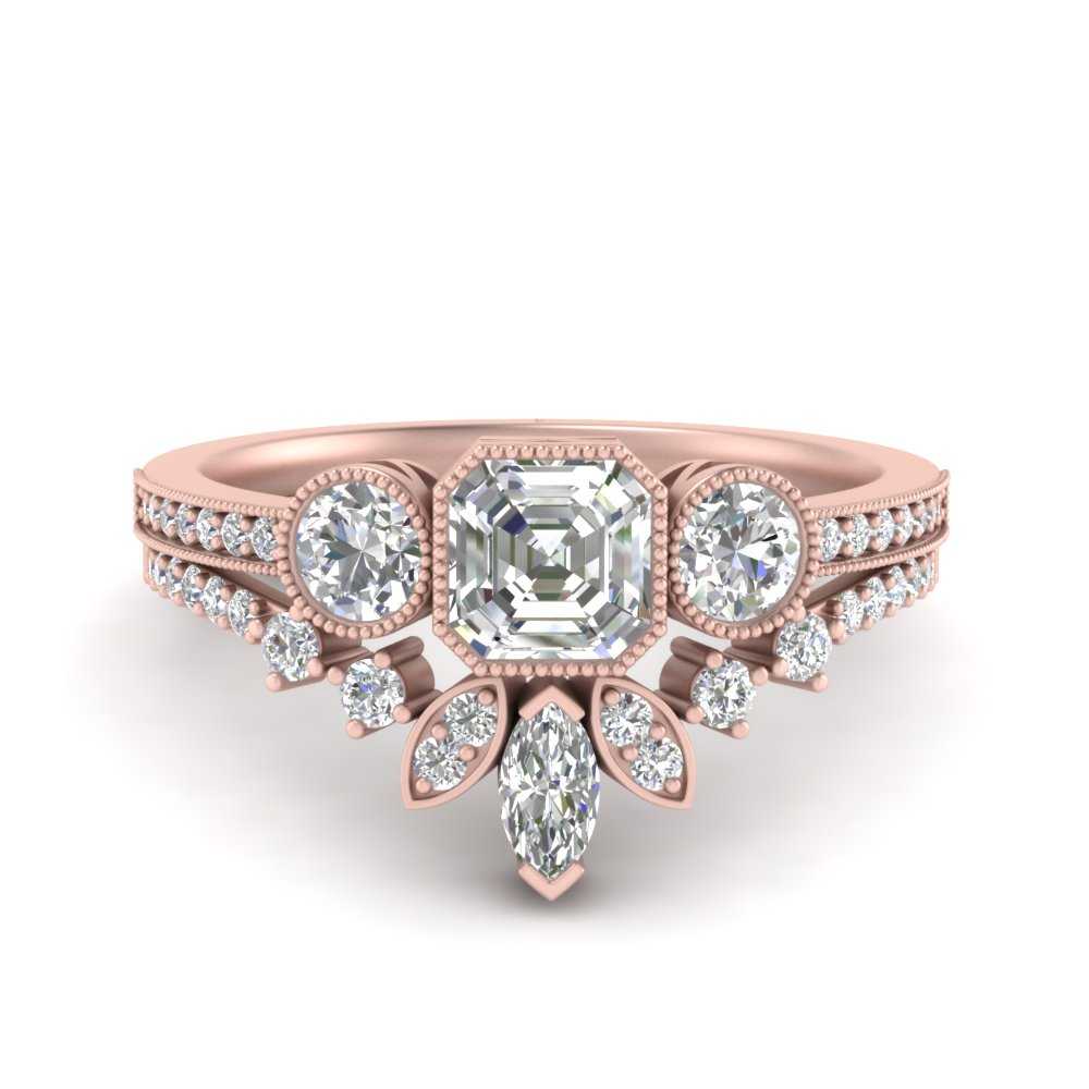 asscher-cut-art-deco-diamond-bridal-ring-set-in-FD9800AS-NL-RG