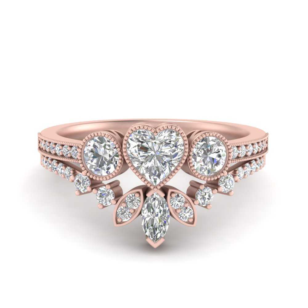 heart-shaped-art-deco-diamond-bridal-ring-set-in-FD9800HT-NL-RG