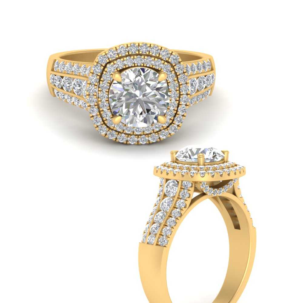 6 Prong Engagement Ring Big Diamond - Darry Ring