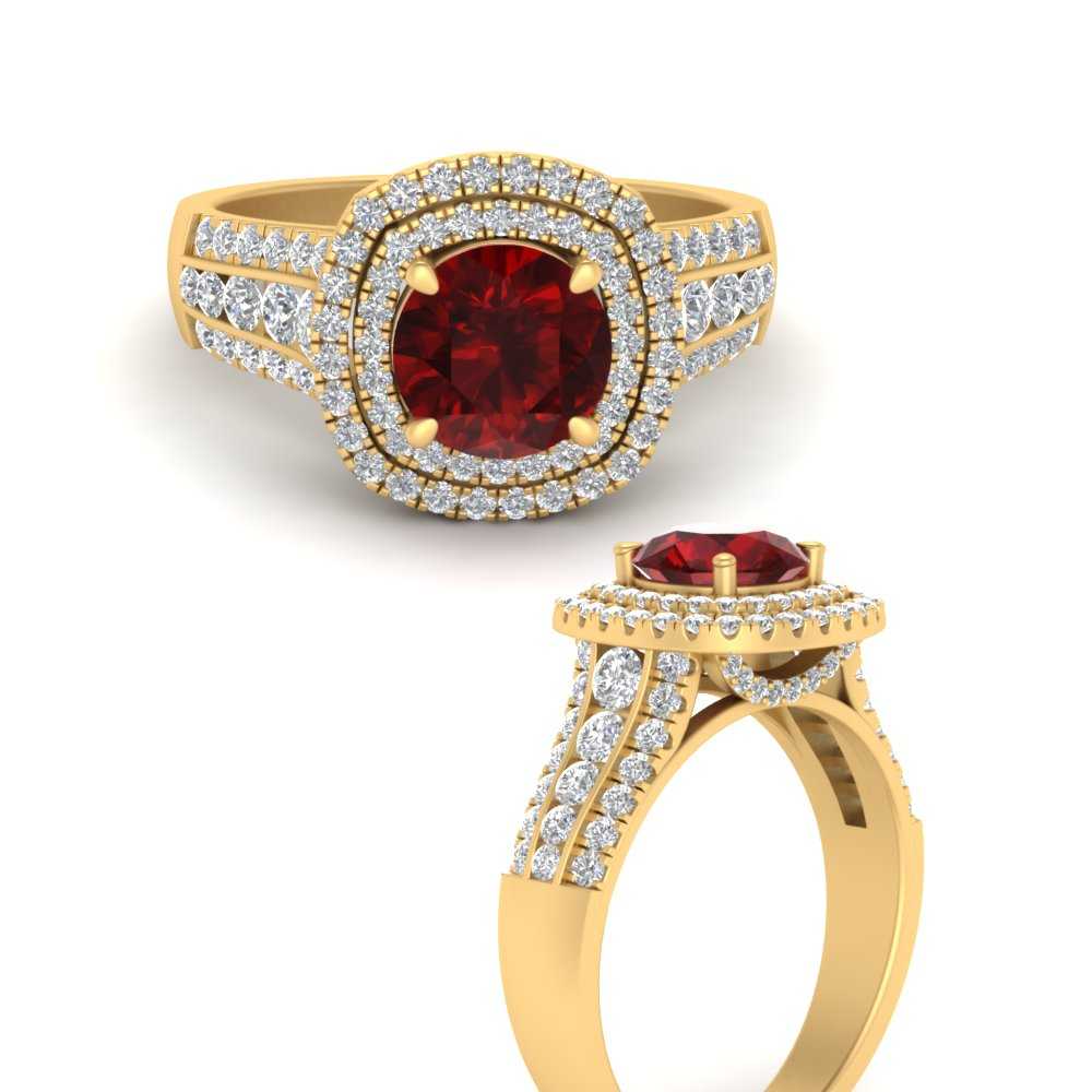 double-halo-big-ruby-engagement-ring-in-FD9824RORGRDANGLE3-NL-YG