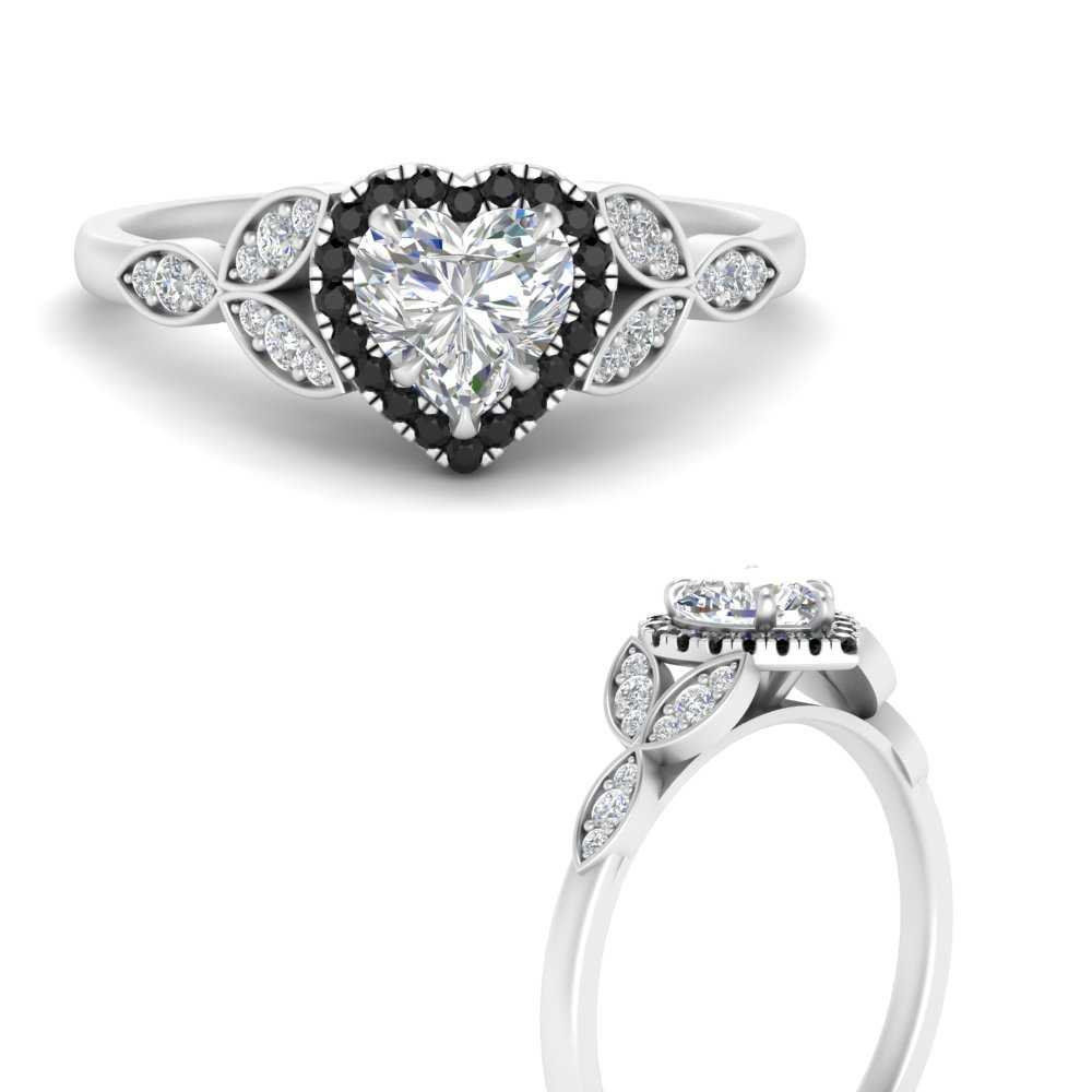 Expensive black diamond wedding on sale rings