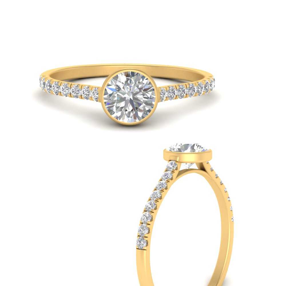 round-bezel-cathedral-diamond-engagement-ring-in-FD9873RORANGEL3-NL-YG
