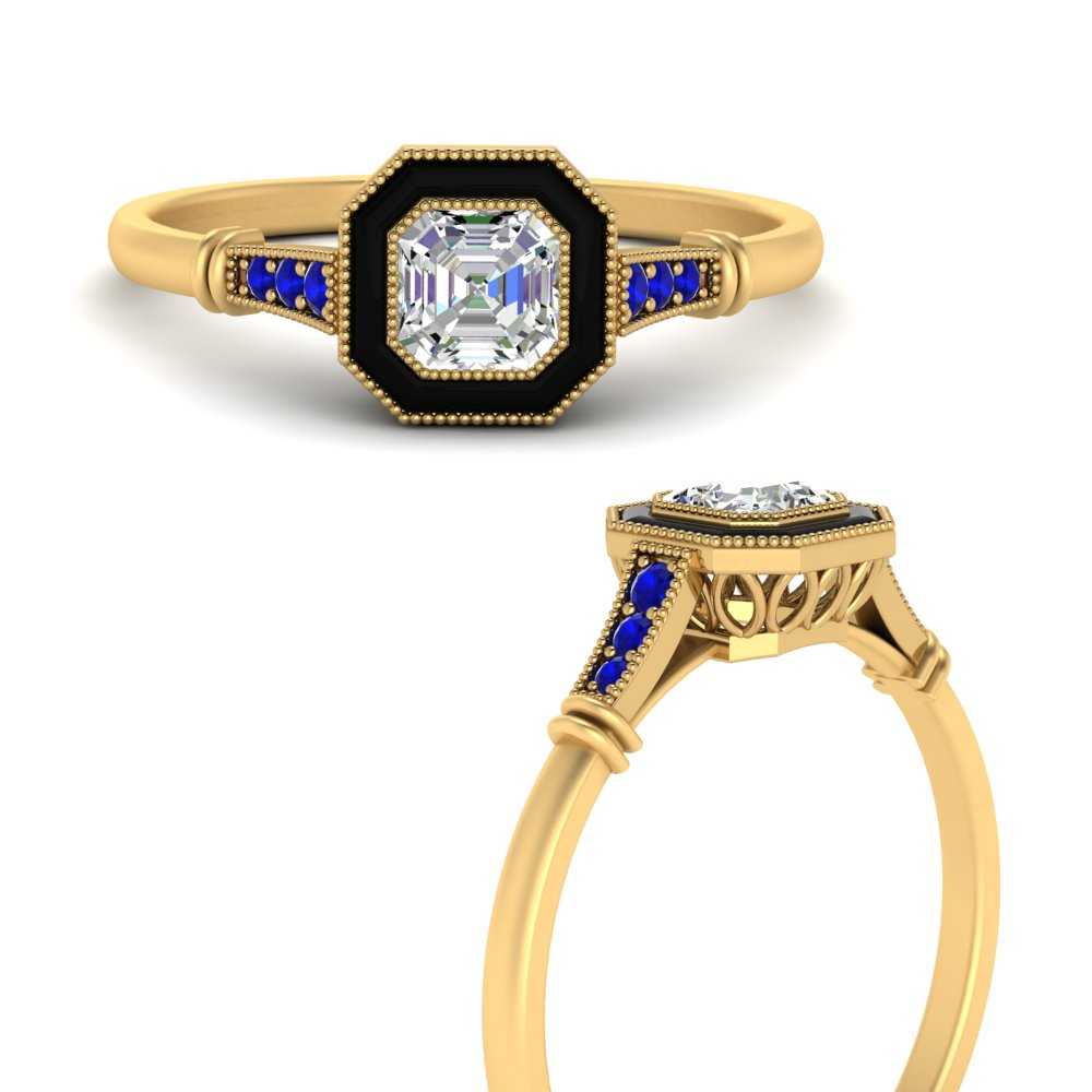 square-enamel-cathedral-sapphire-engagement-ring-in-FD9875ASRGSABLANGLE3-NL-YG