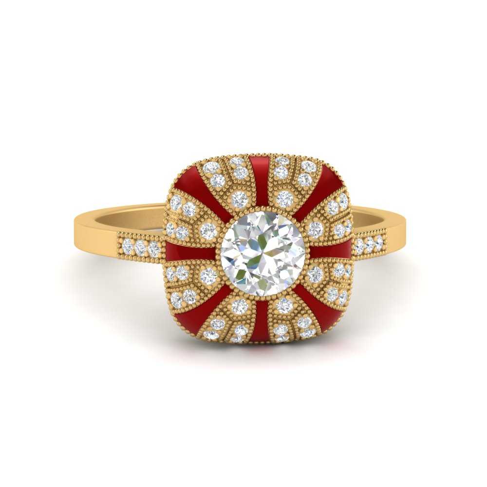 round-bezel-big-enamel-vintage-anniversary-ring-in-FD9883RORGRUDR-NL-YG